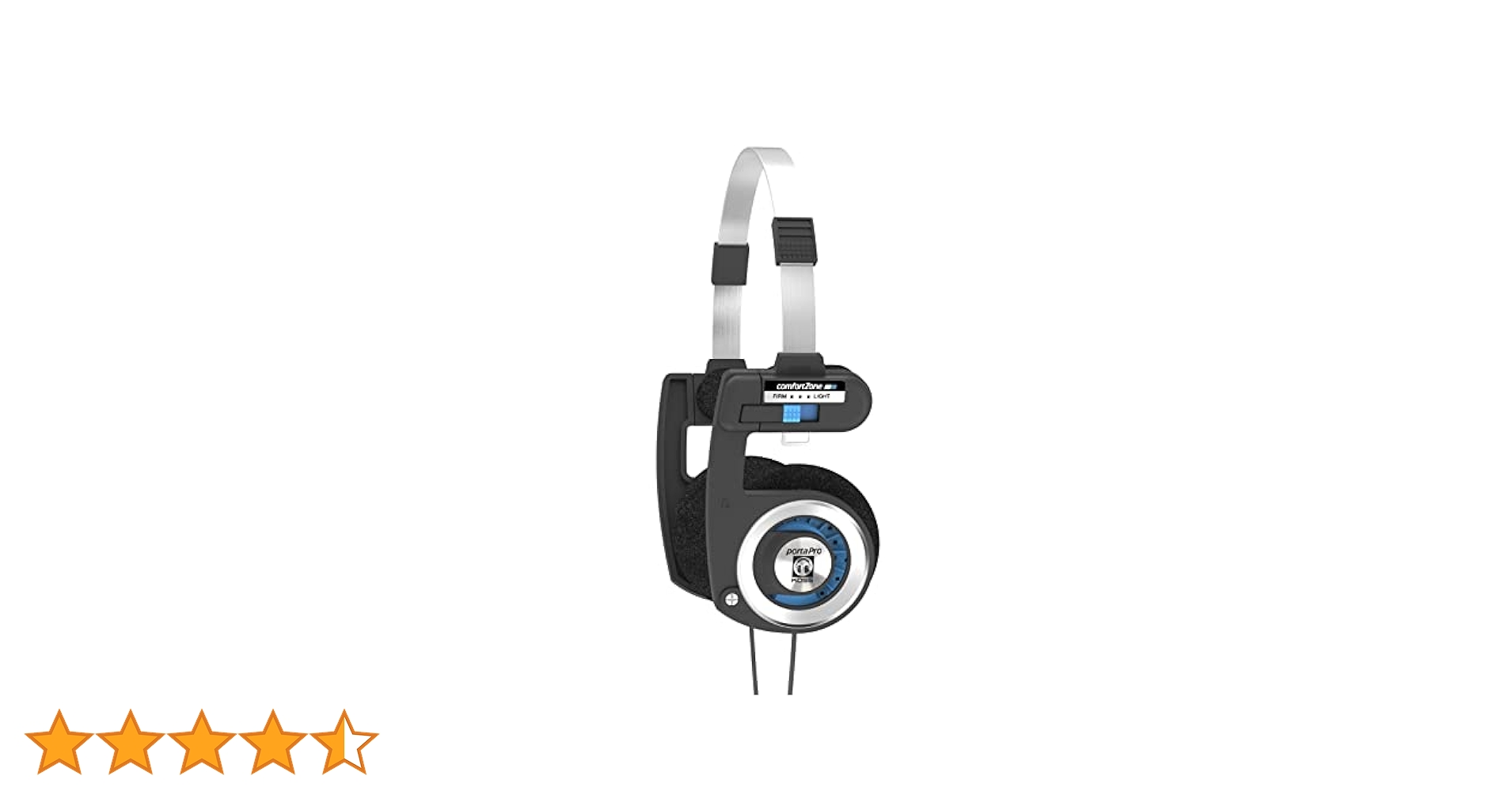 KOSS オープン型オーバーヘッドヘッドホン PORTAPRO あのちゃん koss ヘッドホン あのちゃん着用